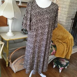 SUSAN GRAVER LIQUID KNIT DRESS